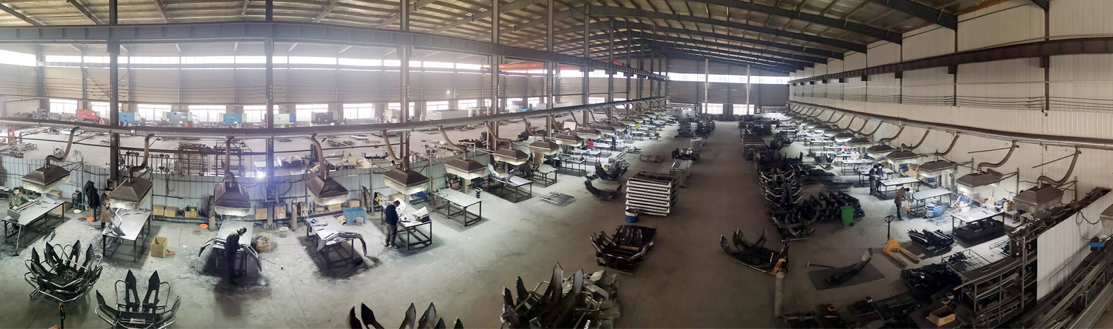 MANx4 Auto Accessories Manufacturing CO., Ltd ligne de production en usine